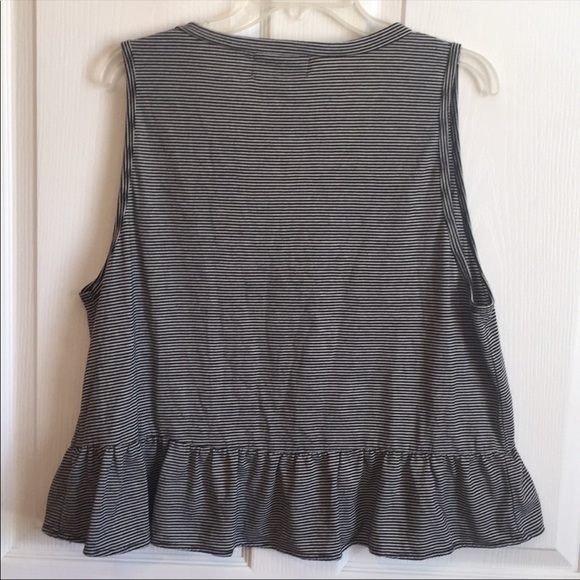 Wild fox “Ba striped peplum to Size M - Picture 4 of 6